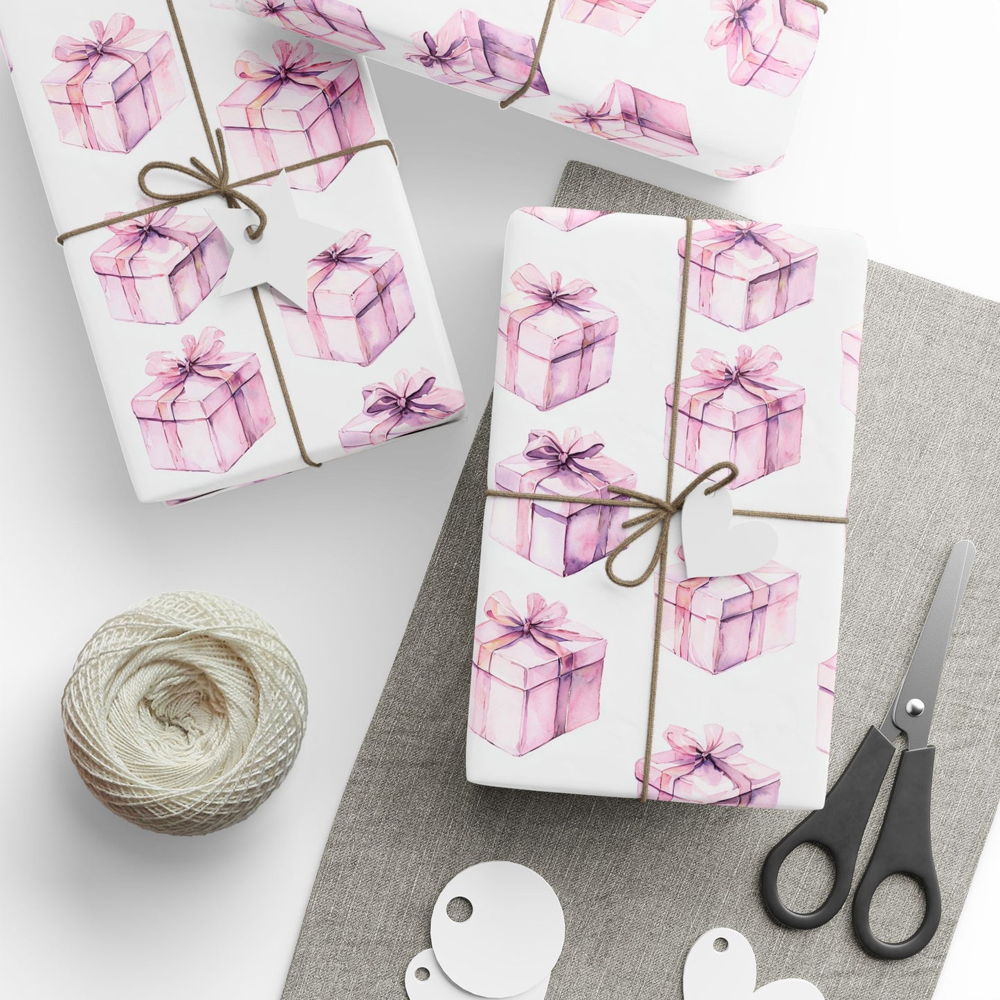 Gift Box Wrapping Paper
